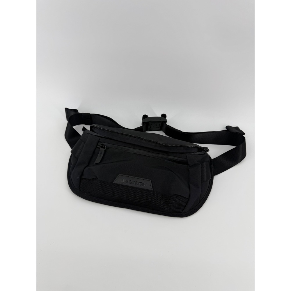 Alpaka Bravo Sling Bag Black Nylon Crossbody Techwear Travel Waist Pack